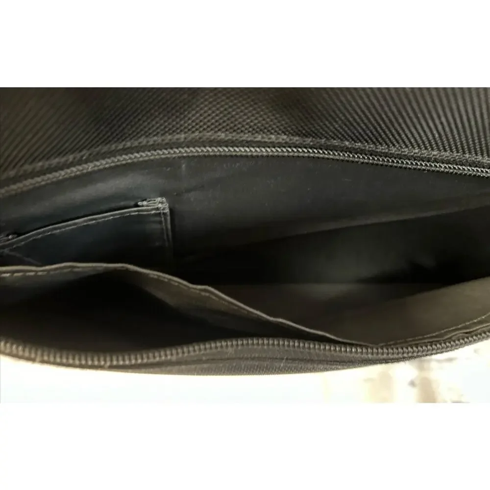 Tumi FXT Ballistic Nylon Slim Expandable Computer Flap Briefcase Black #26192D4